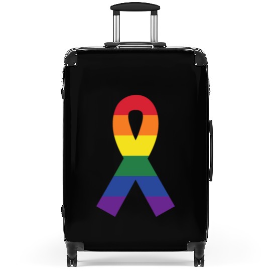 Lgbtq Gay Pride Month Rainbow Love Is Love Suitcases