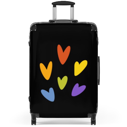 Lgbtq Gay Pride Month Rainbow Love Is Love Suitcases