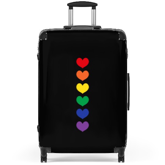 Lgbtq Gay Pride Month Rainbow Love Is Love Suitcases