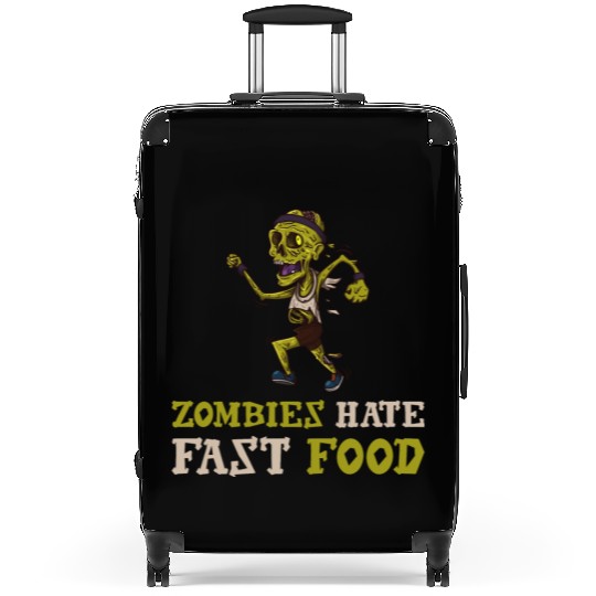 Zombies Hate Fast Food Suitcases