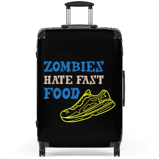 Zombies Hate Fast Food Suitcases