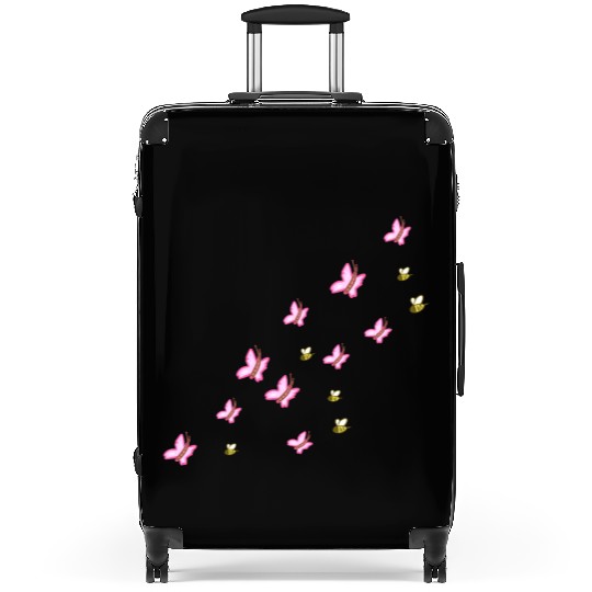 symbols butterflies bees nature flying Suitcases