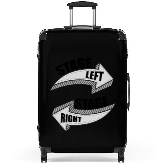 Novelty Dramatic Arts Actors Mockery Statements Suitcases