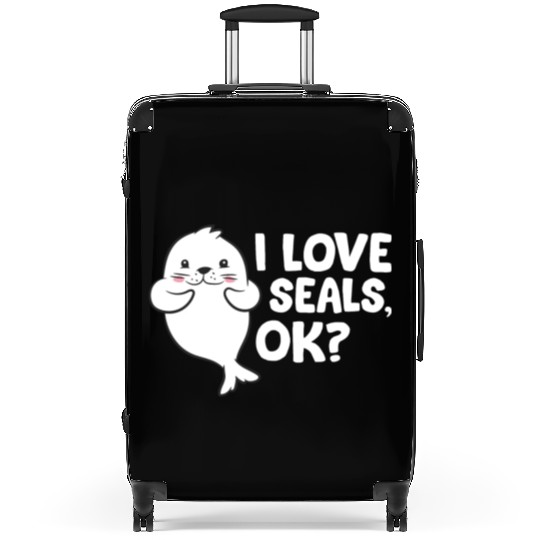 Seal - I love seals, ok? Suitcases