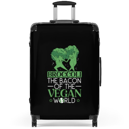 Broccoli The Bacon Of The Vegan World Broccoholic Suitcases