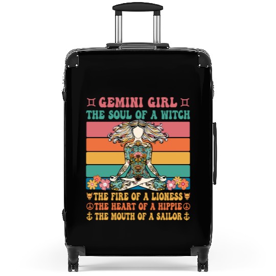 Gemini Girl Astrology Sign Suitcases