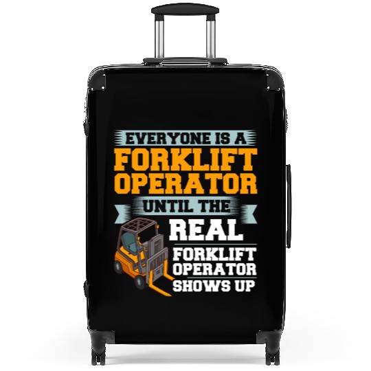 Forklift Operator Driver Lift Truck Training Suitcases