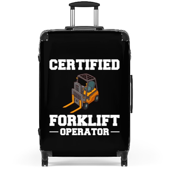 Forklift Operator Driver Lift Truck Training Suitcases