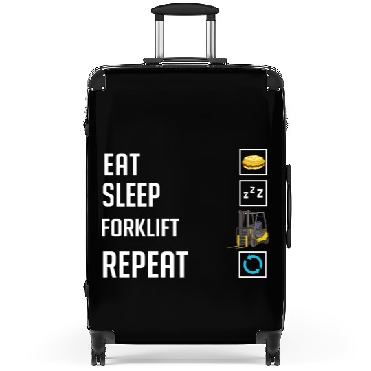 Forklift Operator Driver Lift Truck Training Suitcases