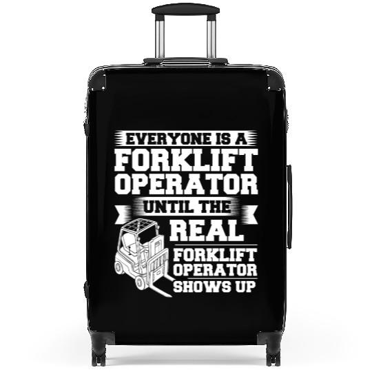 Forklift Operator Driver Lift Truck Training Suitcases