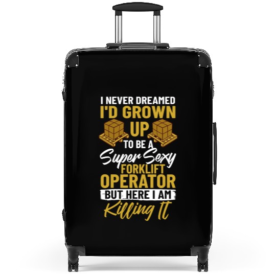 Forklift Operator Driver Lift Truck Training Suitcases