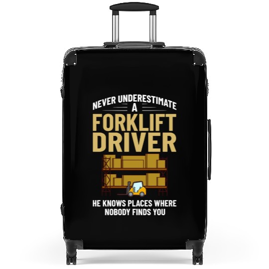 Forklift Operator Driver Lift Truck Training Suitcases