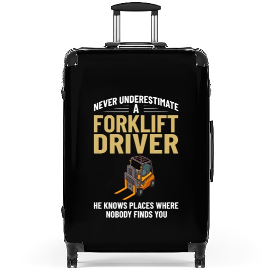 Forklift Operator Driver Lift Truck Training Suitcases