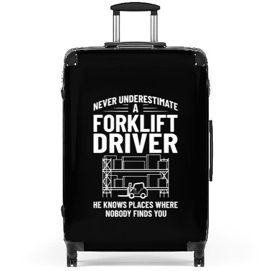 Forklift Operator Driver Lift Truck Training Suitcases