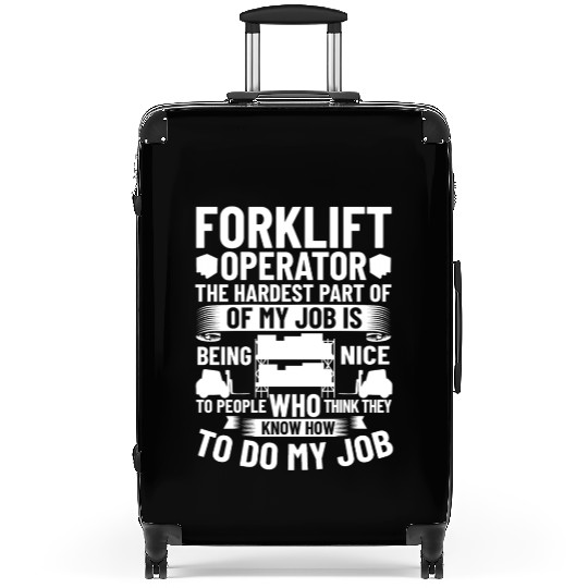 Forklift Operator Driver Lift Truck Training Suitcases