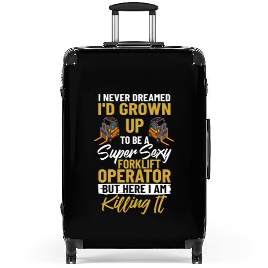 Forklift Operator Driver Lift Truck Training Suitcases