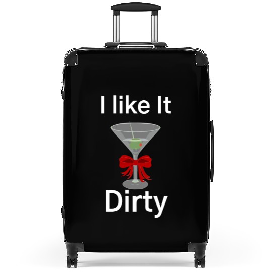 Martini Lover I Like It Dirty Martini Women Men Suitcases