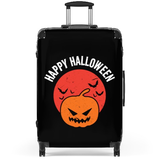 Halloween Trick Or Treat Pumpkin Happy Halloween Suitcases