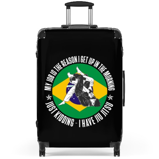 Brazilian Jiu Jitsu Sarcastic Quote MMA BJJ Suitcases