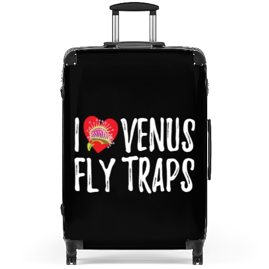 I Love Venus Flytrap Carnivorous Bite Me Suitcases