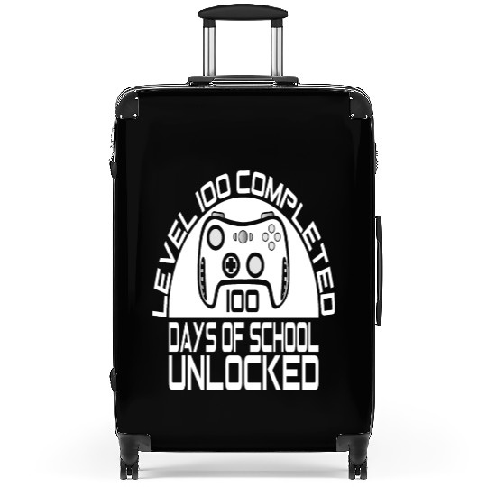 Level 100 completed 100 days of school unlocked Suitcases