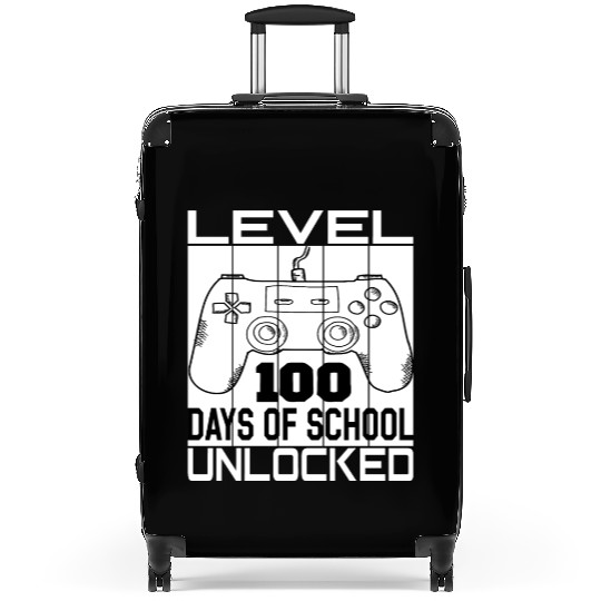 Level 100 completed 100 days of school unlocked Suitcases