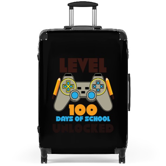 Level 100 completed 100 days of school unlocked Suitcases