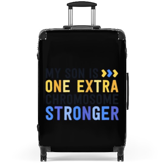 Family Down Syndrome Awareness My Son One Extra Suitcases