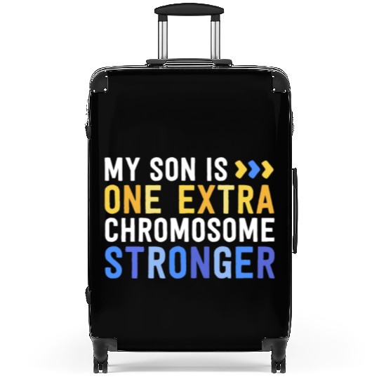 Family Down Syndrome Awareness My Son One Extra Suitcases
