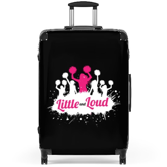 Little And Loud Cheerleading Cheerleader Suitcases
