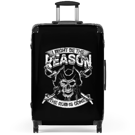 I might be the reason the rum is gone - drinking Suitcases