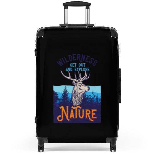 Wilderness Get Out Out And Explore Nature Suitcases