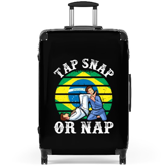 Tap Snap Or Nap - BJJ Brazilian Jiu Jitsu Suitcases