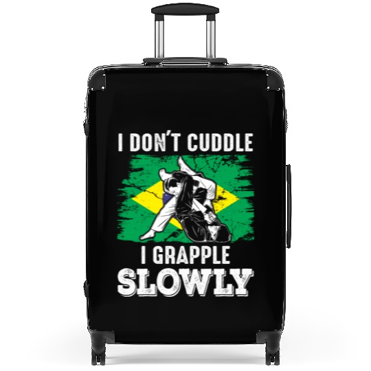 Brazilian Jiu Jitsu Sarcastic Quote MMA BJJ Suitcases