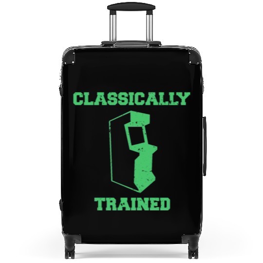 Classically Trained | Arcade player Suitcases