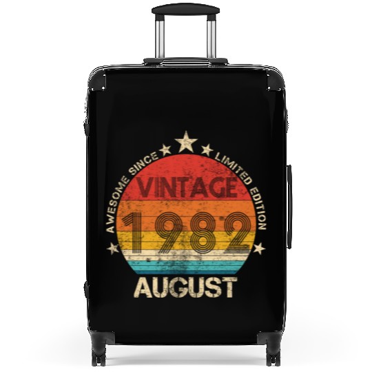 40th Birthday Gifts Awesome Since August 1982 40 Suitcases