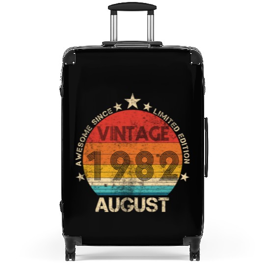 40th Birthday Gifts Awesome Since August 1982 40 Suitcases