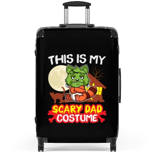 This Is My Scary Dad Costume Funny Halloween Suitcases