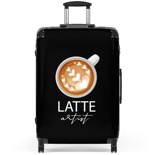 Latte Artist Coffee Lover Suitcases