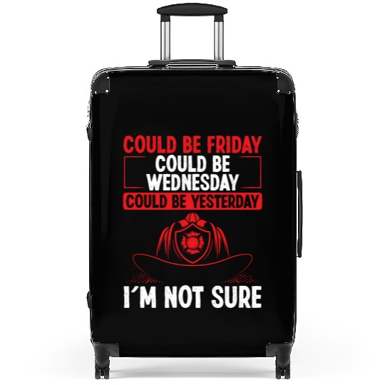 Night Shift Firefighter Volunteer Fire Mask Hose Suitcases