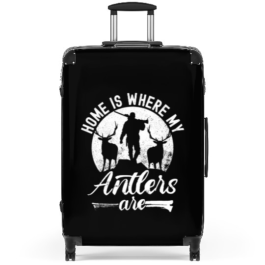 Buck Deer Hunting Hunter Vintage Suitcases