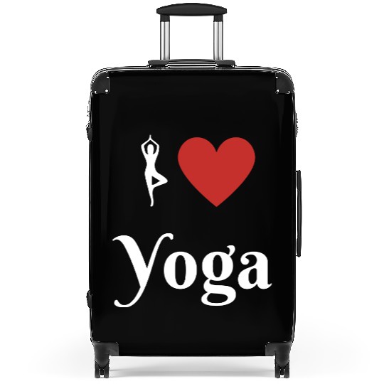 I heart Yoga, Yoga Love Suitcases