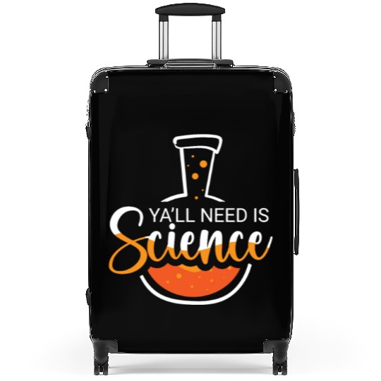 Chemistry Science Physics Research Nerd Humor Suitcases