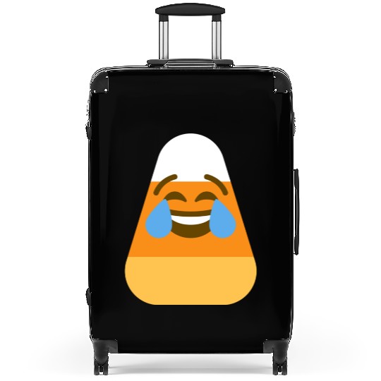 Laughing Candy Corn Halloween Costume Suitcases