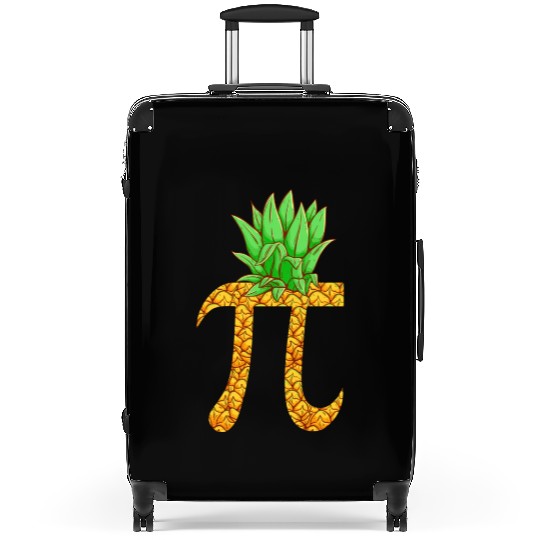 Funny Pi Day Math Teacher Geek Suitcases