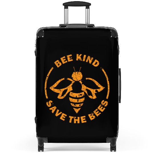 Bee Kind Save The Bees Suitcases