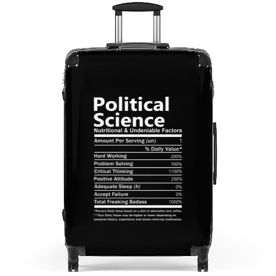 Political Science Suitcases - Nutritional And Undeni