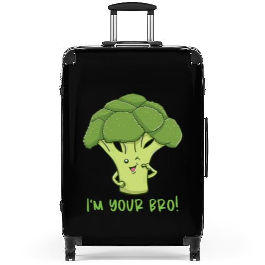 I m Your Bro for Broccoli Lover Suitcases