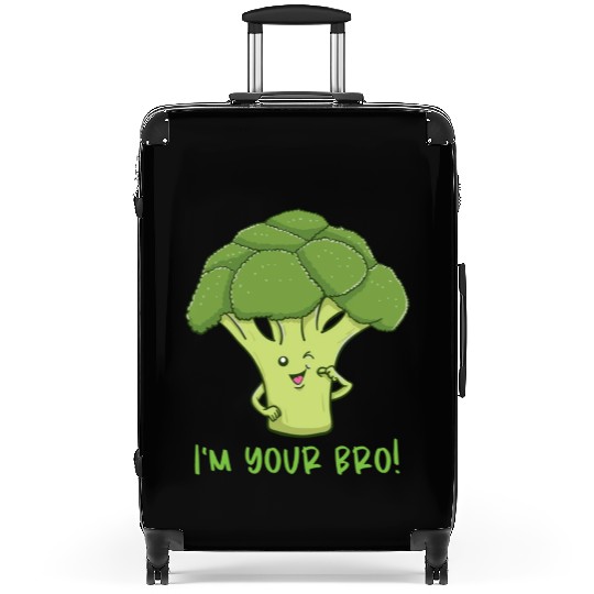 I m Your Bro for Broccoli Lover Suitcases