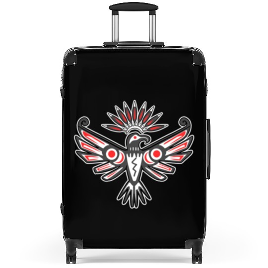 Native American Thunderbird for Tribal Art Lover Suitcases